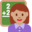 woman teacher, medium skin tone